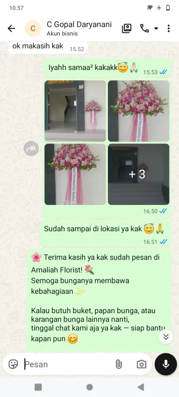Pengiriman Karangan Bunga Bintaro Sektor 1