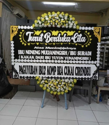Papan Bunga di Bintaro Sektor 1